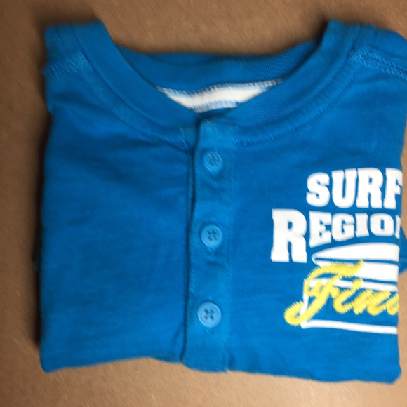 Place Making Waves Boys button down T-Shirt - Picture 5 of 5